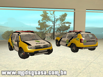 Renault Duster PMPR para GTA San Andreas